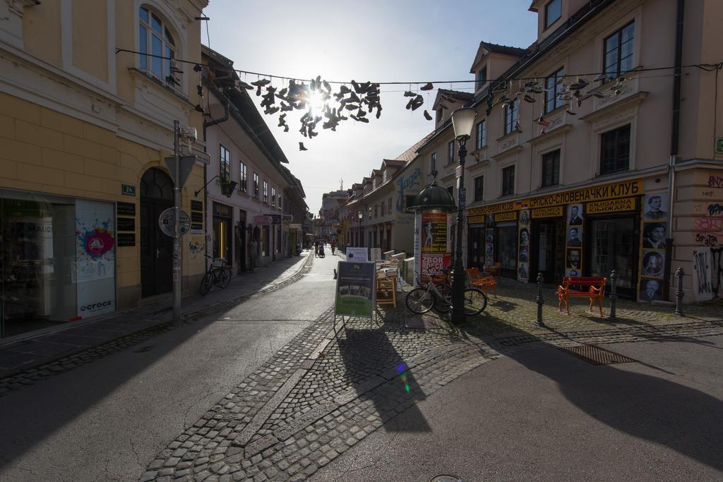 Studio In Ljubljana Center Exterior foto